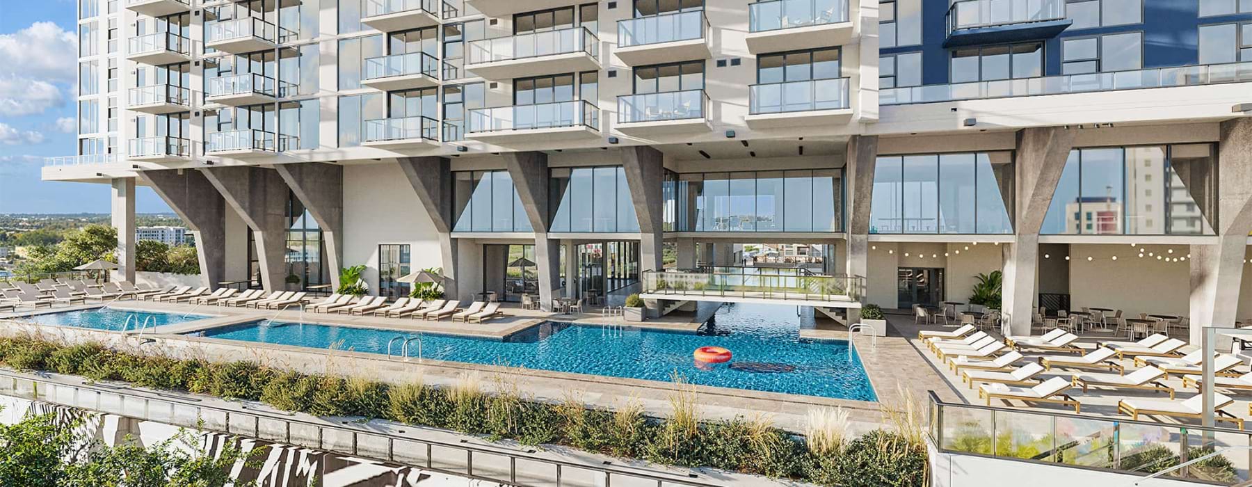 rooftop pool